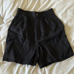 Reformation linen shorts
